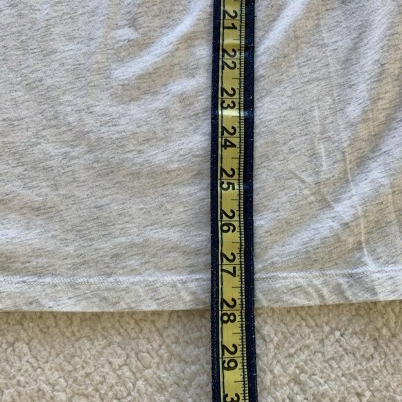 Land’s End Ruffled Scoop Neckline Tank Top Blouse White Grey XXSmall - Picture 7 of 9